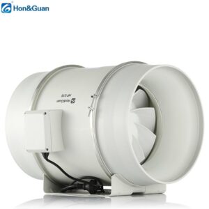 12-Inch High Volume & Pressure Pipeline Fan with Plastic Blades OEM Duct Fan Mounting Customizable ODM Support