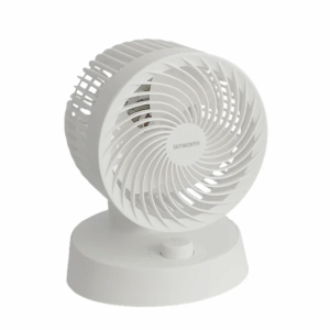 9 Inch Small Desktop Electric Fan Mini Automatic Shaking Head Fan Dormitory Household Charging Small Fan for Home
