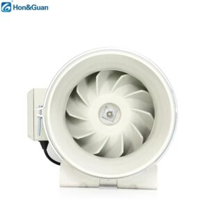 Factory Direct Sale Eco-Watt Mixed-Flow Inline Duct Fan 10 Inch 3000RPM Low Noise with Plastic Blades and Core Motor