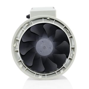 Hon&Guan 8 Inch Efficient Circulation Silent Centrifugal Duct Fan for Kitchen Ventilation Exhaust Fans
