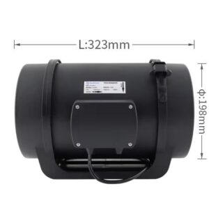 Hon&Guan Big air Pressure Hydroponic Environment Strong Airflow Duct Fan