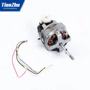 Hot Sales in the India Market AC 230V Single Phase Table Standing Fan Motor with External Gearbox