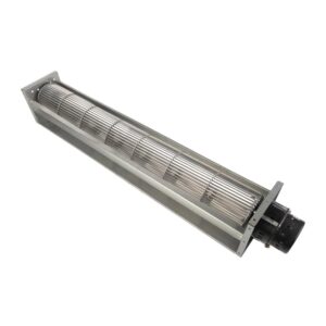 LONGWELL 100mm AC 230v Tangential Fan Air Curtain Ventilation Cross Flow Cooling Blower for Oven Heating