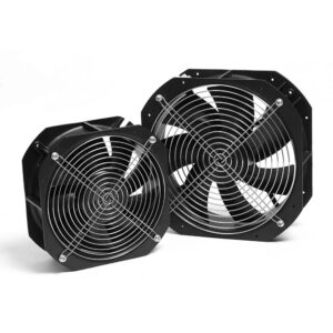 LONGWELL 200mm EC Axial Fans Industrial Ventilation Welding Fume Extraction Low Noise 200mm EC Axial Fans Electric Power ODM