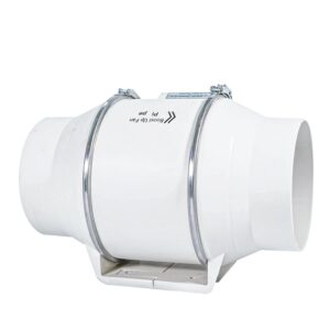 Plastic Single Double Speed SAA certified 4 to 12 inches High Quality Factory Made Design Own Brand Mixed Flow Inline Duct Fan