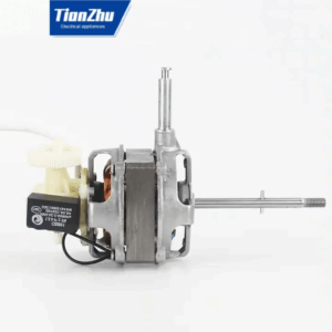 Popular in the India Effective Heat Dissipation Aluminum Cover Ac 220v Stand Fan Motor with External Gearbox
