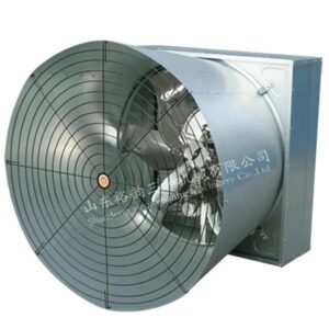 Push-pull Opening System 1380mm Yuyun Sanhe Shutter Box Cone Fan