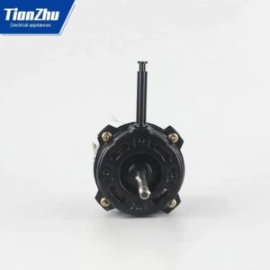 Tianzhu Factory Made Black Shell Ball Bearing Electric AC 220V Desktop Fan Motor Table Fan Motor