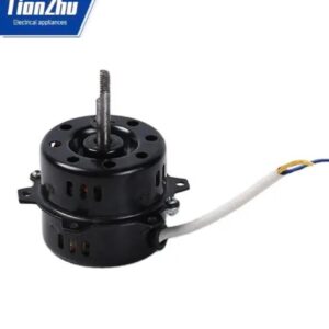 Tianzhu Factory Made High Performance Low Noise Black Casing AC 220V Ventilating Fan Motor