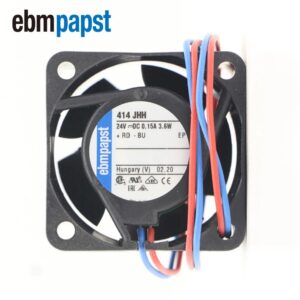 ebmpapst 414JHH 40*40*25mm 24V DC 4025 4cm 3.6W 0.15A 13000RPM 24m3/h 2-wire Inverter Mini Ball Bearing Axial Cooling Fan