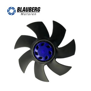 Blauberg 115V 200mm 115W EC Axial Fans IP55 Soft Start Plastic Blade Duct Fan Mounting for Equipment Cooling OEM Customizable