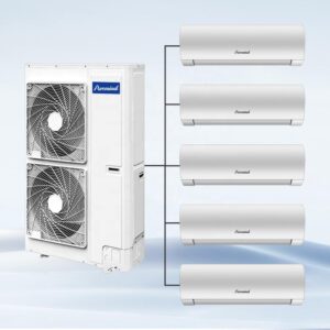 Gree 12HP Central Air Conditioning System HVAC Multi Split Air Conditioner Inverter VRF Air Conditioners for Villa Mall Wifi