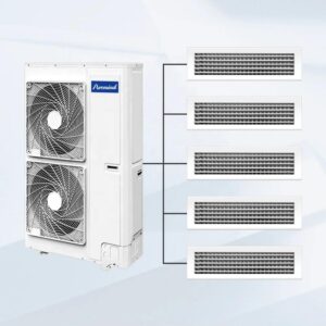 Gree Commercial Multi Zone Air Conditioner Inverter Heat Pump Central Air Conditioning Fan Coil Unit Ceiling Mounted Wifi