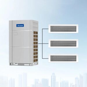 Gree HVAC Central Air Conditioning System DC Inverter 22KW 45KW Heat Pump Multi Zone VRF Air Conditioner Unit Fan Coil Unit
