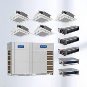 Gree Inverter VRF Central Air Conditioner Outdoor Unit 22KW 45KW 68KW Solar Multi Zone Split Air Conditioners HVAC System Wifi