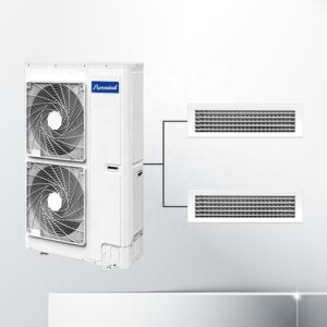 Gree Light Commercial Ceiling Central Air Conditioners Inverter 4 Way Cassette Type Concealed Duct VRF System Air Conditioning