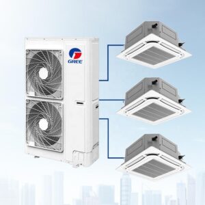 Gree Multi VRF System Central Air Conditioner for Office Villa 8-18kW Multi Split Air Conditioning Cassette Duct FCU