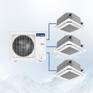 Gree Multi Zone Mini Split AC Heat Pump Central Air Conditioning System ODU Cassette Duct VRF Air Conditioner 8KW 12KW Wifi