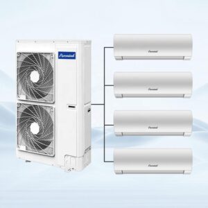 Gree Multi Zone Mini Split Air Conditioner DC Inverter R32 R410a VRF Central Air Conditioning System Cassette Duct Type Fan Coil