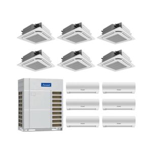 Gree North America Hot Selling VRV VRF Multi Split Central Air Conditioning System OEM HVAC Air Conditioner DC Inverter