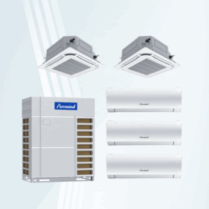 Gree Puremind HVAC System Central Air Conditioner Multi Zone Split Inverter Air Conditioning VRF 24000 Btu 36000 Btu 48000 Btu