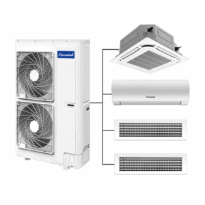 Gree VRF AC Units Home Central Air Conditioners Inverter EU US Standard R32/R410a Solar Multi Zone Split Air Conditioning
