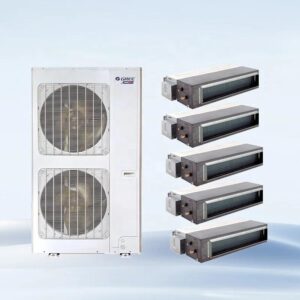 Gree VRF VRV Central Air Conditioning System Inverter Commercial Mulit Zone Split Air Conditioner Fan Coil Unit 8KW-18KW Wifi