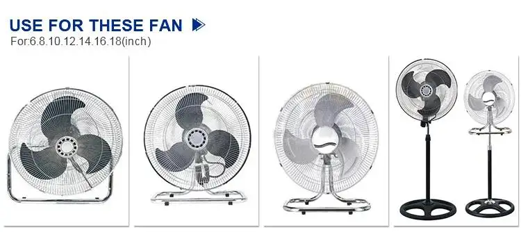home electrical fan parts and motors