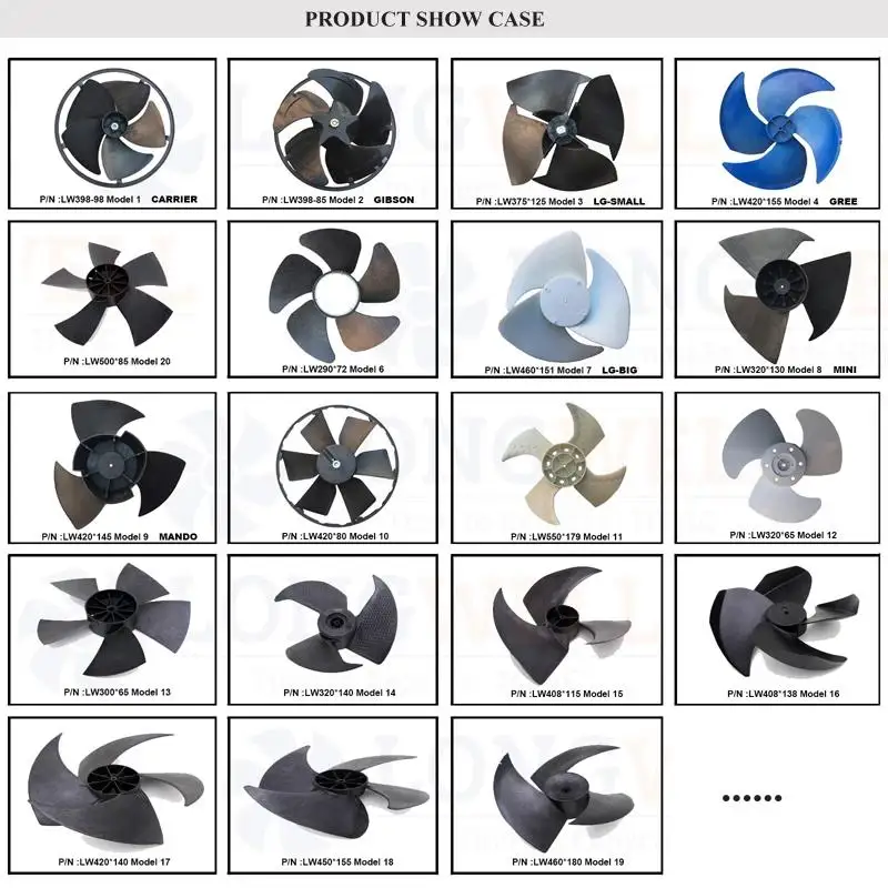 aluminium fan blade