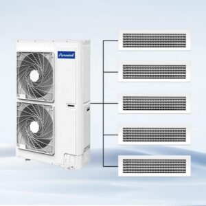 Gree 5HP 14KW Light Commercial Air Conditioners for Hotel Office Inverter Fan Coil Units R410a R32 Central Air Conditioner Wifi