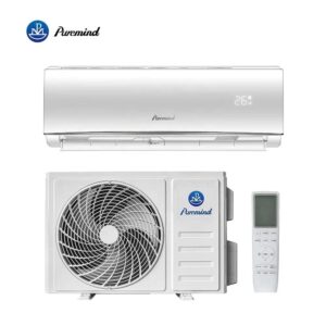 Puremind EU US Standard Inverter R32/R410a Mini Split Air Conditioner 9000Btu to 24000Btu Wall Mounted Ductless Air Conditioning